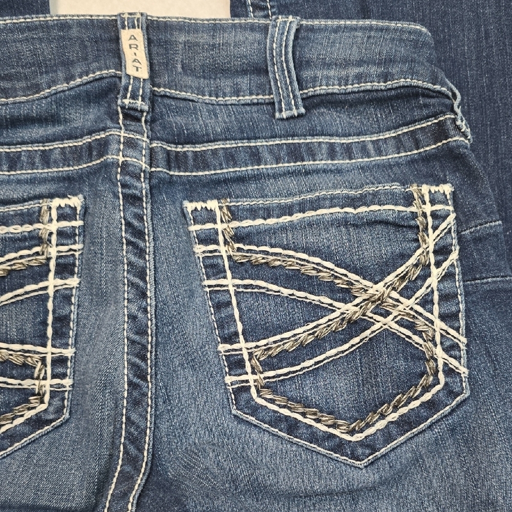 Womens Ariat Real Bootcut Jeans Size 28R - Picture 5 of 8